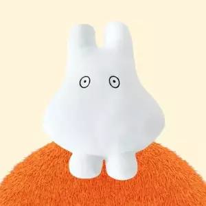 [하프클럽/알티피아]아동 유령 미피 캐릭터 쿠션 선물 봉제 인형 35cm