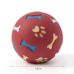 [반려] 리크플 간식 반려견 장난감공 14cm 노즈워크 강아지