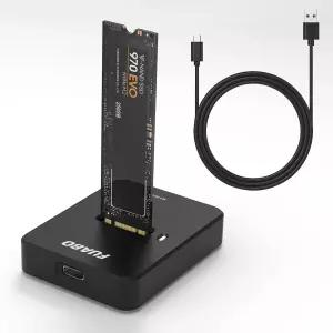 10Gbps M.2 SSD에서 타입 C 도킹 스테이션 M 키 B+M 및 SATA NGFF 리더 어댑터 2280 2260 2242 2230 22110