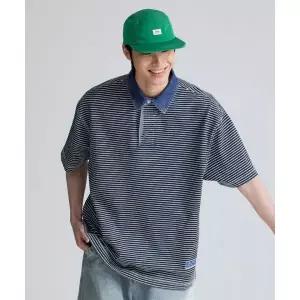 LEE 럭비 반팔 티셔츠 인디고 다크