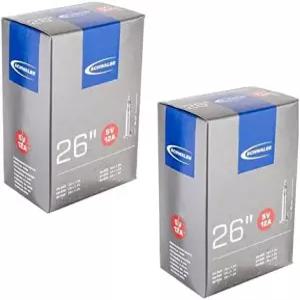슈발베 SV12A 26인치 자전거 내부 튜브 - 26 x 1.00-1.50 프레스타 40mm 밸브(2팩)
