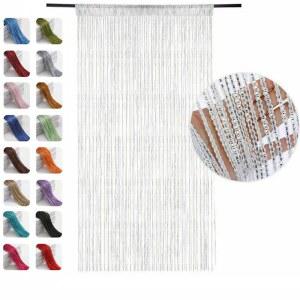 암막커튼 블라인드 100X200CM 윈도우 걸이용 블루 DECORS 커튼 여름 비행 패널 스크린 곤충