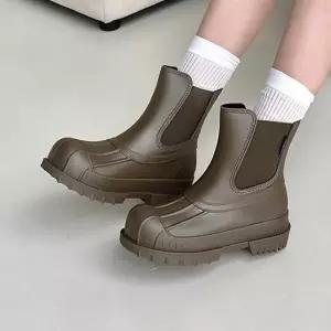첼시 레인부츠 앵클부츠 여성 장마 장화 데일리 첼시레인부츠 숏레인부츠 앵클레인부츠