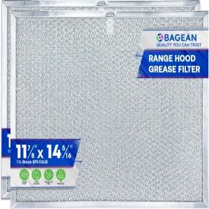 베이건 스토브 후드 통풍구 필터 11.8인치 x 14.3인치 BPS1FA30 - NuTone Allure Broan Range 교체