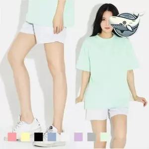 [텐바이텐][홍은]여성 여름 바지 3부 캐주얼 데일리 여름 3부 반바지