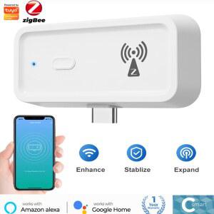 호환 ZigBee 범위 확장기는 ZigBee 게이트웨이 허브 유형 C와 함께 작동합니다 스마트 홈 자동화 장치는 Alexa Google 홈용 최대 20db까지 작동합니다