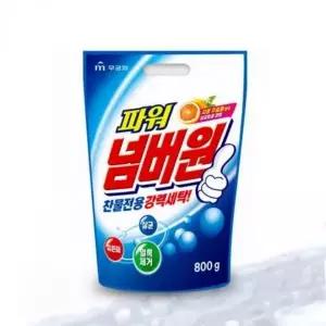 [하프클럽/알티피아]다목적 세탁 가루세제 800g 세탁용 파워클린