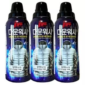 울샴푸 다운워시 세제 800ml 3개