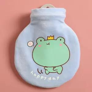 애니멀 원형 보온 물주머니(개구리) 배찜질온수팩