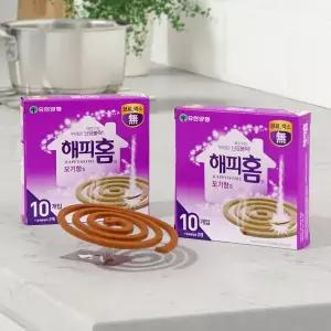 유한양행 해피홈 모기향 10P 4개