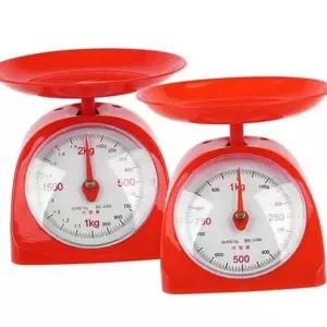 주방 저울 1kg2kg 음식 저울 아날로그 베이킹 가정용 계량 제빵 간이