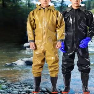 갯벌체험 갯벌체험옷 체험복 전신장화 해루질 일체형 더블 모래놀이옷 숲체험복 낚시 장갑
