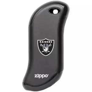 Zippo NFL 피트뱅크 9s 충전식 손난로 블랙 라스베거스 레이더스