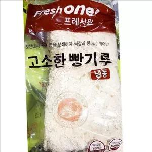 [오너클랜]수제 고소한 빵가루 튀김용 냉동 빵가루 돈까스 핫도그 튀김옷