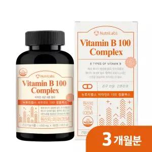 [참앤들황토농원]뉴트리랩스 비타민B 100 컴플렉스 1,650 mg × 90정