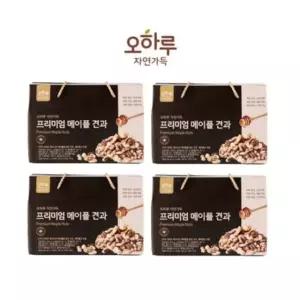 [오하루] 프리미엄 메이플 견과 24포 X 4박스