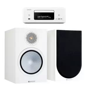 데논 RCD-N12 + 모니터오디오 Silver 7G 100 올인원 네트워크 하이파이 오디오