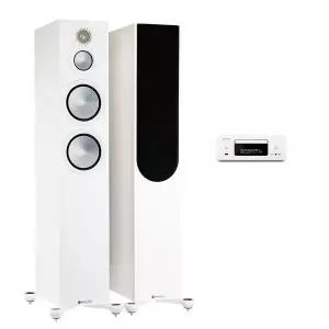 데논 RCD-N12 + 모니터오디오 Silver 7G 300 올인원 네트워크 하이파이 오디오