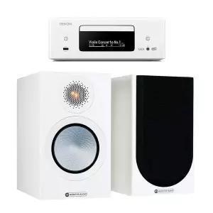 데논 RCD-N12 + 모니터오디오 Silver 7G 50 올인원 네트워크 하이파이 오디오