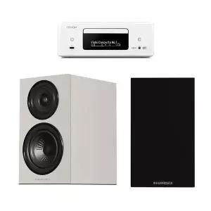 데논 RCD-N12 + 와피데일 Diamond 12.1i 올인원 네트워크 하이파이 오디오
