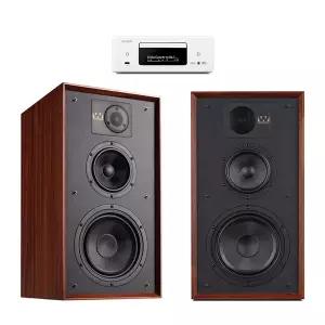 데논 RCD-N12 + 와피데일 Linton 85주년 올인원 네트워크 하이파이 오디오