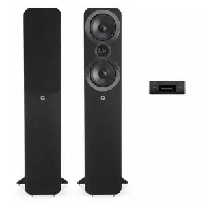데논 RCD-N12 + 큐어쿠스틱스 3050i 올인원 네트워크 하이파이 오디오
