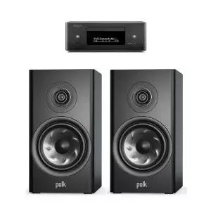 데논 RCD-N12 + 폴크오디오 R200 올인원 네트워크 하이파이 오디오