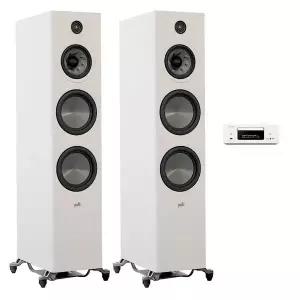 데논 RCD-N12 + 폴크오디오 R700 올인원 네트워크 하이파이 오디오