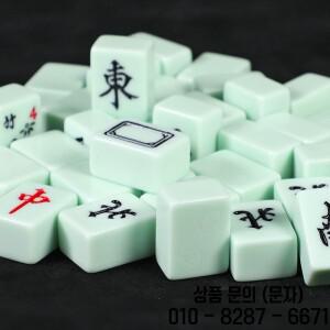 가족 보드 게임 마작 세트 말레이시아 하이 퀄리티 싱가포르 옥 색상 가정용 손 여행 40mm