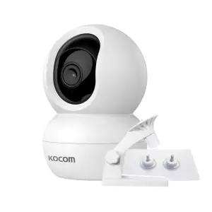 코콤 KTC-Z30 홈캠+벽부형 거치대 무타공 300만화소 국산서버 가정용 CCTV 세트