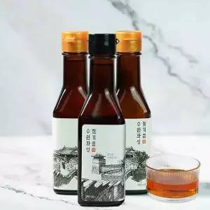 [꿈틀]직접 제조하는 30년째 전통의 고소한 진한 들기름180ml 2병+참기름180ml 1병