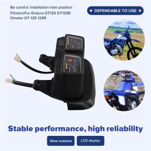 Yamaha Enduro DT125 속도계 용 오토바이 게이지 클러스터 타코미터
