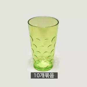 WL 물방울 맥주컵 다용도컵 음료수컵 물컵-색상랜덤 10개 WFLPN6S