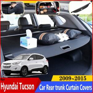 차커튼 자동차 차량용 커튼 가림막 현대 투싼 IX35 LM 2009 2015 커버 트렁크 카고 리어 MK2