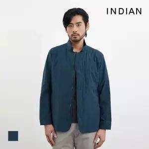 [INDIAN] 면혼방 조직감 사파리 점퍼_MITKA4M3121