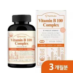 [뉴트리랩스]뉴트리랩스 비타민B 100 컴플렉스 1,650 mg × 90정