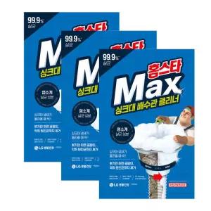 홈스타 맥스 싱크대배수관클리너 230ml 3개