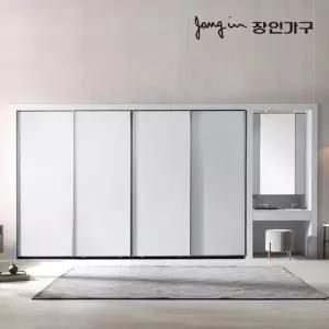 장인가구 단테 스탠다드 화장대 파우더 슬라이딩 붙박이장 10cm