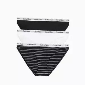 [Calvin Klein]UNDERWEAR 캘빈클라인 언더웨어 C_K 여성 팬티 3장 세트 면 비키니 QP1258O-122 P0037045...