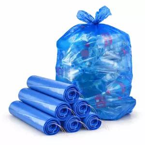 분홍나무 청색 쓰레기봉투 50L 50매 비닐 재활용 분리수거 대형봉투
