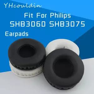 호환 YHcouldin 주름진 가죽 이어패드 필립스 SHB3060 SHB3075 헤드폰 교체