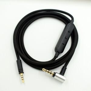 [호환품]sennheiser 호환 HD400S HD350BT HD4.30 HD4.40BT HD450B용 헤드폰 오디오 와이어(마이크 MOMENTUM