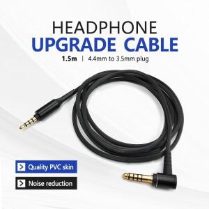 4.4MM ~ 3.5MM 잭 남성용 기술 오디오 업그레이드 케이블 소니호환 WH-1000XM4 XM2 H900N 800용 헤드폰 밸
