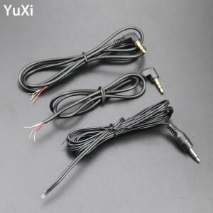 YuXi DIY 교체 헤드폰 케이블  구리 와이어 이어폰 스피커  유지 보수 3.5mm 오디오 샤오미호환  화웨이호