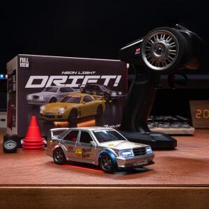 1 43 WHOOSH 스바루 WRC WRX STI 2002 무선 조종 드리프트 자동차 2.4G 고속 4륜 구동 데스크탑 미니 레이