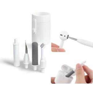 호환 YOUTRADE for AirPods Pro Cleaning Pen Kit 4-in-1 Mini Tools for Earbuds/Headphones Extendable Brush & Metal Scraper