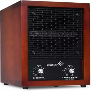 Ivation 5-in-1 HEPA 공기청정기 및 오존 발생기 최대 3 700 평방피트/피트의 이온화 탈취기 - 자외선