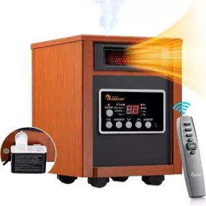 닥터 적외선 히터 DR-998 1500W 포함 우주 진동 팬 및 리모컨 체리
