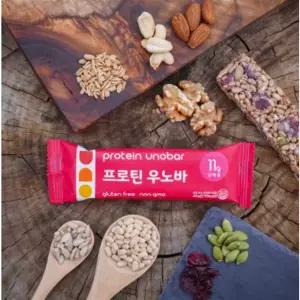 등산용간식 프로틴 우노바 견과바 고단백질바 수험생 식사대용 다이어트바