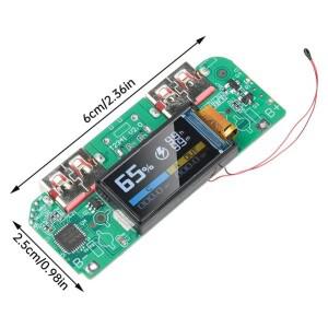 22 5W USB 고속 충전 파워뱅크 모듈  스텝다운 컨버터 및 실시간 모니터링을 위한 TFT 컬러 스크린 포함